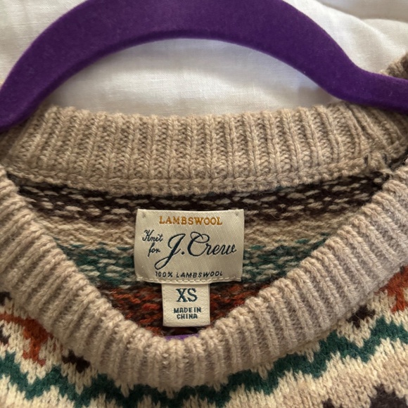 J. Crew Wool Sweater - Picture 2 of 2